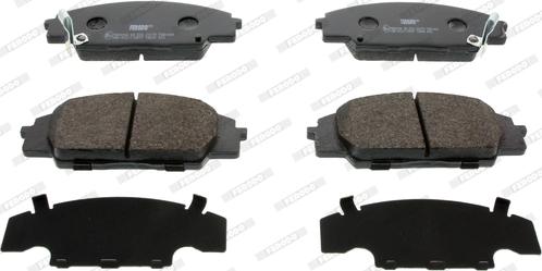 Ferodo FDB1444 - Brake Pad Set, disc brake parts5.com