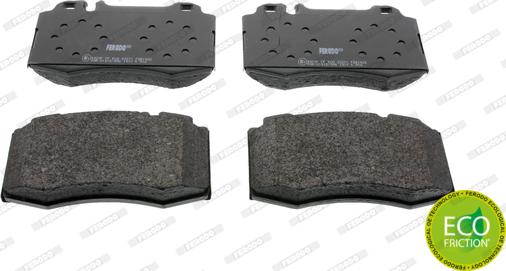 Ferodo FDB1426 - Brake Pad Set, disc brake parts5.com