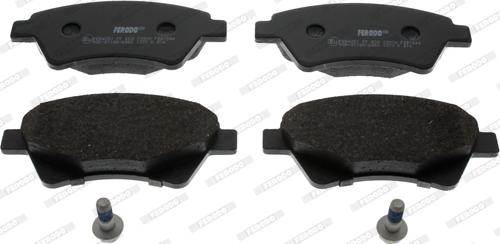 Ferodo FDB1544 - Brake Pad Set, disc brake parts5.com