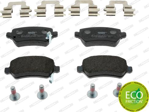 Ferodo FDB1521 - Brake Pad Set, disc brake parts5.com