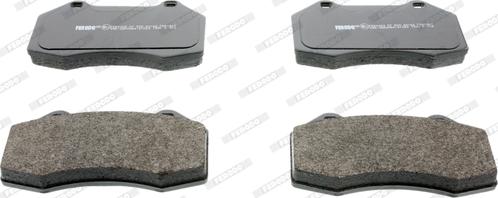 Ferodo FDB1667 - Brake Pad Set, disc brake parts5.com