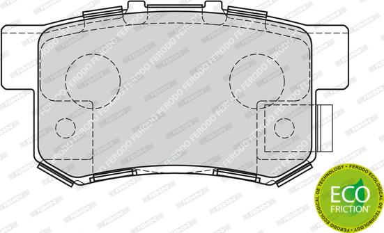 Ferodo FDB1679 - Set placute frana,frana disc parts5.com