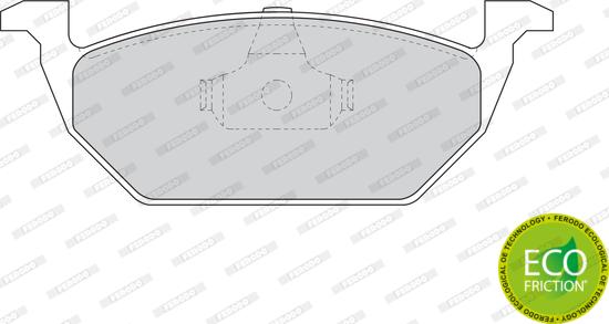 Ferodo FDB1094 - Set placute frana,frana disc parts5.com