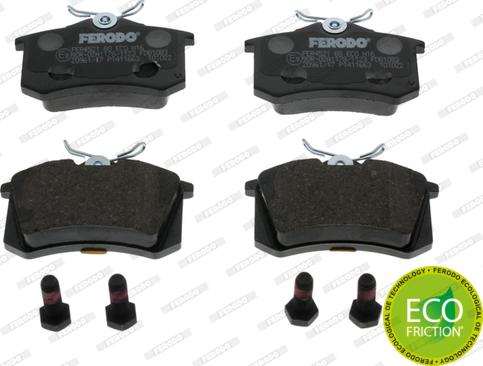 Ferodo FDB1083 - Brake Pad Set, disc brake parts5.com