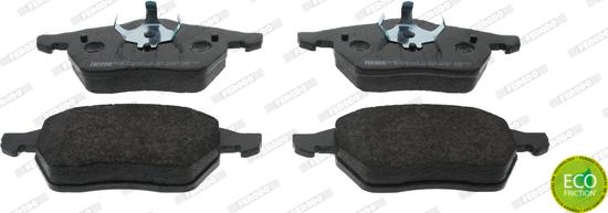 Ferodo FDB1167 - Set placute frana,frana disc parts5.com