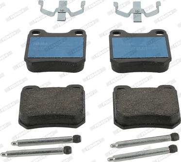 Ferodo FDB1117 - Brake Pad Set, disc brake parts5.com