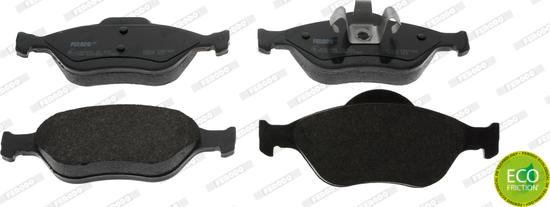 Ferodo FDB1394 - Set placute frana,frana disc parts5.com