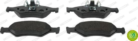 Ferodo FDB1393 - Set placute frana,frana disc parts5.com