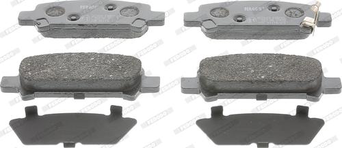 Ferodo FDB1333 - Kit de plaquettes de frein, frein à disque parts5.com