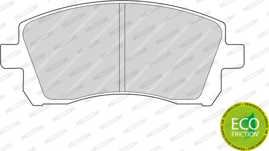 Ferodo FDB1327 - Kit de plaquettes de frein, frein à disque parts5.com