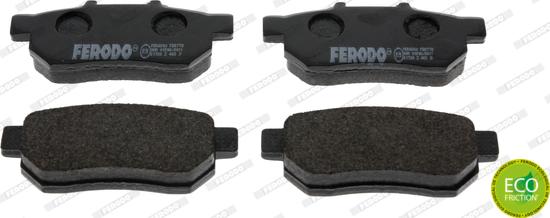 Ferodo FDB778 - Fékbetétkészlet, tárcsafék parts5.com