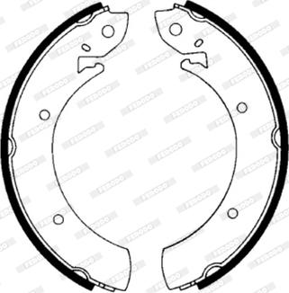 Ferodo FSB589 - Komplet kočnih čeljusti parts5.com