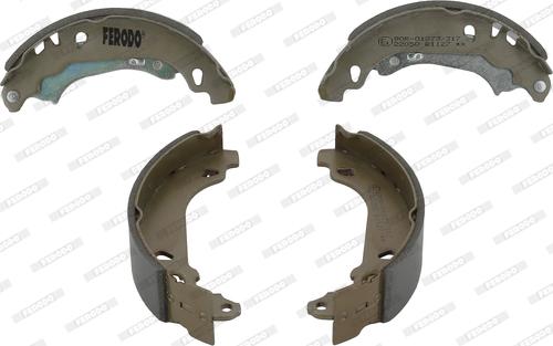 Ferodo FSB584 - Σετ σιαγόνων φρένων parts5.com