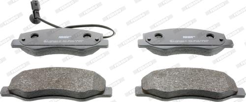 Ferodo FVR4349 - Brake Pad Set, disc brake parts5.com