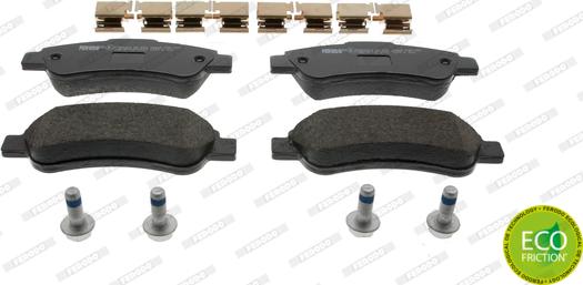 Ferodo FVR1927 - Brake Pad Set, disc brake parts5.com