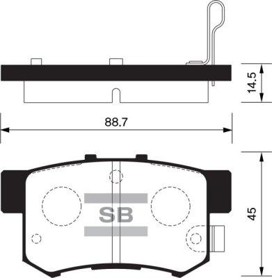 INTERBRAKE DP9956 - Set placute frana,frana disc parts5.com