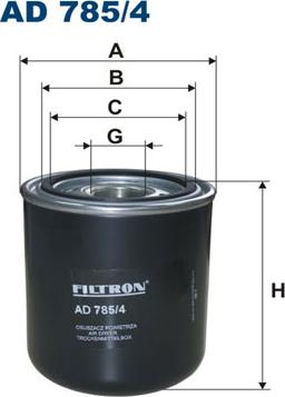 Filtron AD785/4 - Õhukuivatuspadrun, suruõhusüsteem parts5.com