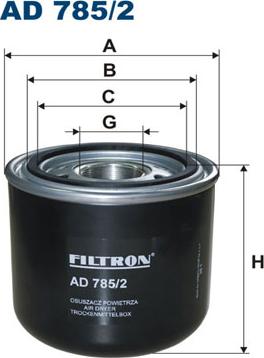 Filtron AD785/2 - Element filtrant uscator aer, compresor parts5.com