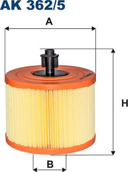 Filtron AK362/5 - Filtro de aire parts5.com