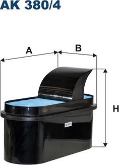 Filtron AK380/4 - Filtr powietrza parts5.com