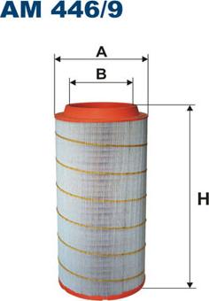 Filtron AM446/9 - Zracni filter parts5.com