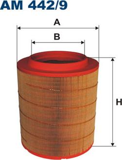 Filtron AM442/9 - Въздушен филтър parts5.com