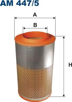 Filtron AM447/5 - Filtru aer parts5.com