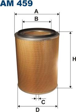 Filtron AM459 - Air Filter parts5.com