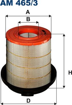 Filtron AM465/3 - Ilmansuodatin parts5.com