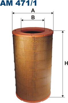 Filtron AM471/1 - Въздушен филтър parts5.com