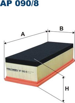 Filtron AP090/8 - Filtru aer parts5.com