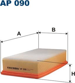 Filtron AP090 - Filtro de aire parts5.com