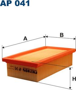 Filtron AP041 - Légszűrő parts5.com