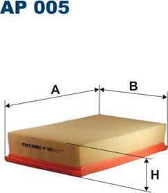 Filtron AP005 - Filter za vazduh parts5.com