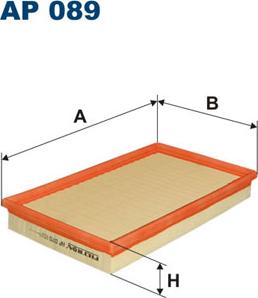 Filtron AP089 - Filtro de aire parts5.com