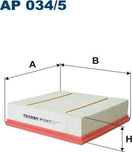 Filtron AP034/5 - Filter za vazduh parts5.com