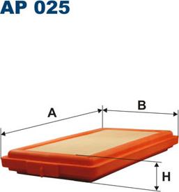 Filtron AP025 - Luftfilter parts5.com