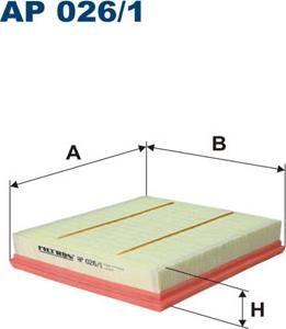 Filtron AP026/1 - Filtro de aire parts5.com