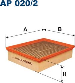 Filtron AP020/2 - Õhufilter parts5.com