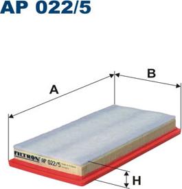 Filtron AP022/5 - Hava filtresi parts5.com