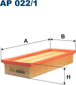 Filtron AP022/1 - Air Filter parts5.com