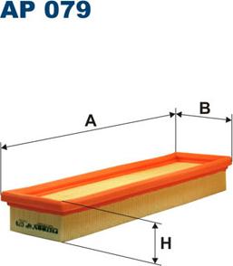 Filtron AP079 - Filtr powietrza parts5.com