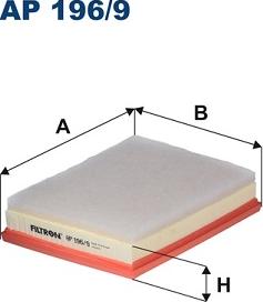 Filtron AP 196/9 - Въздушен филтър parts5.com