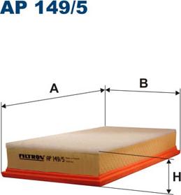 Filtron AP149/5 - Φίλτρο αέρα parts5.com