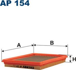 Filtron AP154 - Filtru aer parts5.com