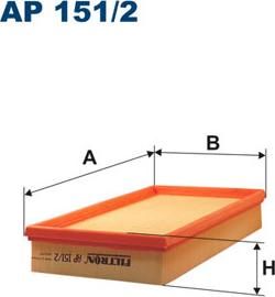 Filtron AP151/2 - Légszűrő parts5.com