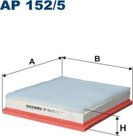 Filtron AP152/5 - Filtro de aire parts5.com