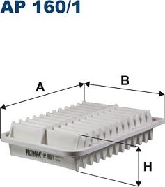 Filtron AP160/1 - Vzduchový filter parts5.com