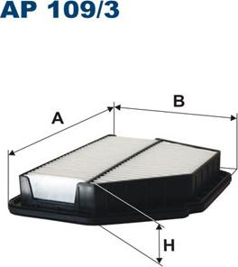 Filtron AP109/3 - Φίλτρο αέρα parts5.com