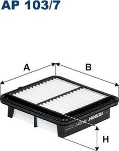 Filtron AP 103/7 - Ilmansuodatin parts5.com